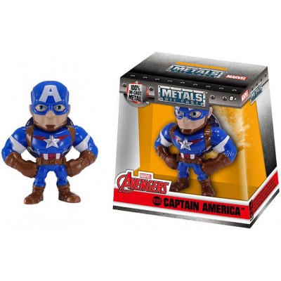 Marvel Metals Captain America Action Figure [2.5"]   